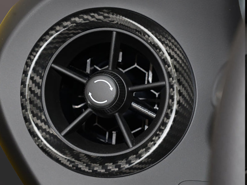 2016-23 Camaro - Side AC Air Vent Frame Cover - Carbon Fiber