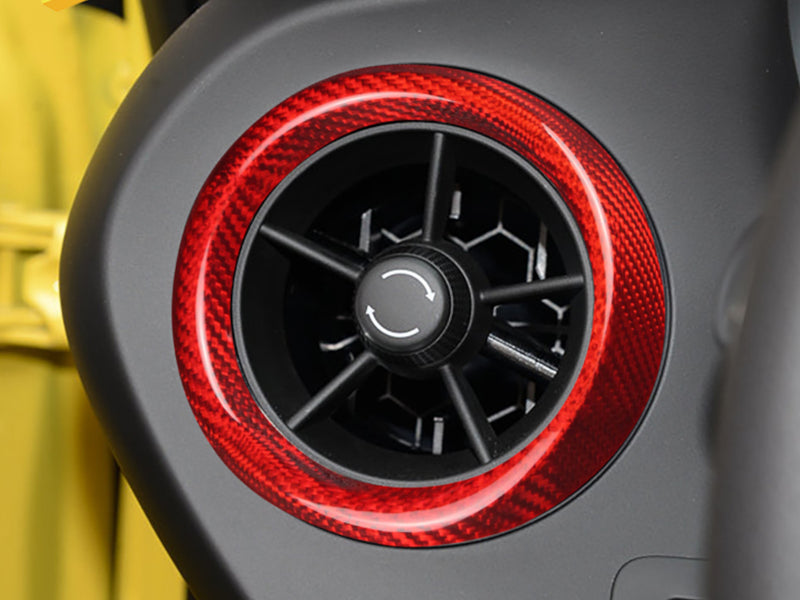 2016-23 Camaro - Side AC Air Vent Frame Cover - Carbon Fiber