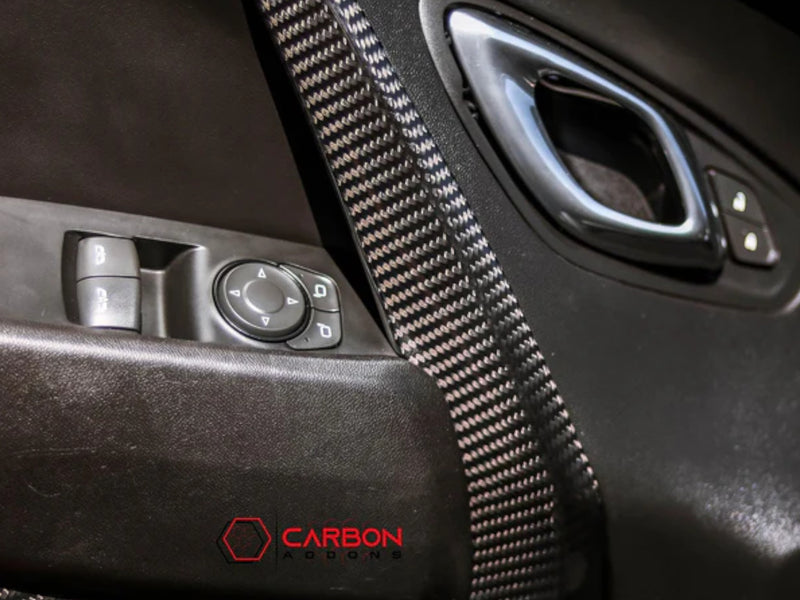 2016-23 Camaro - Door Panel Trim Cover - Carbon Fiber