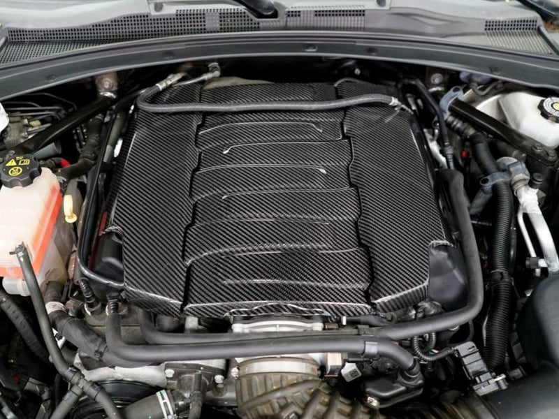 2016-24 Camaro SS - Engine Plenum and Fuel Rail Covers - Carbon Fiber