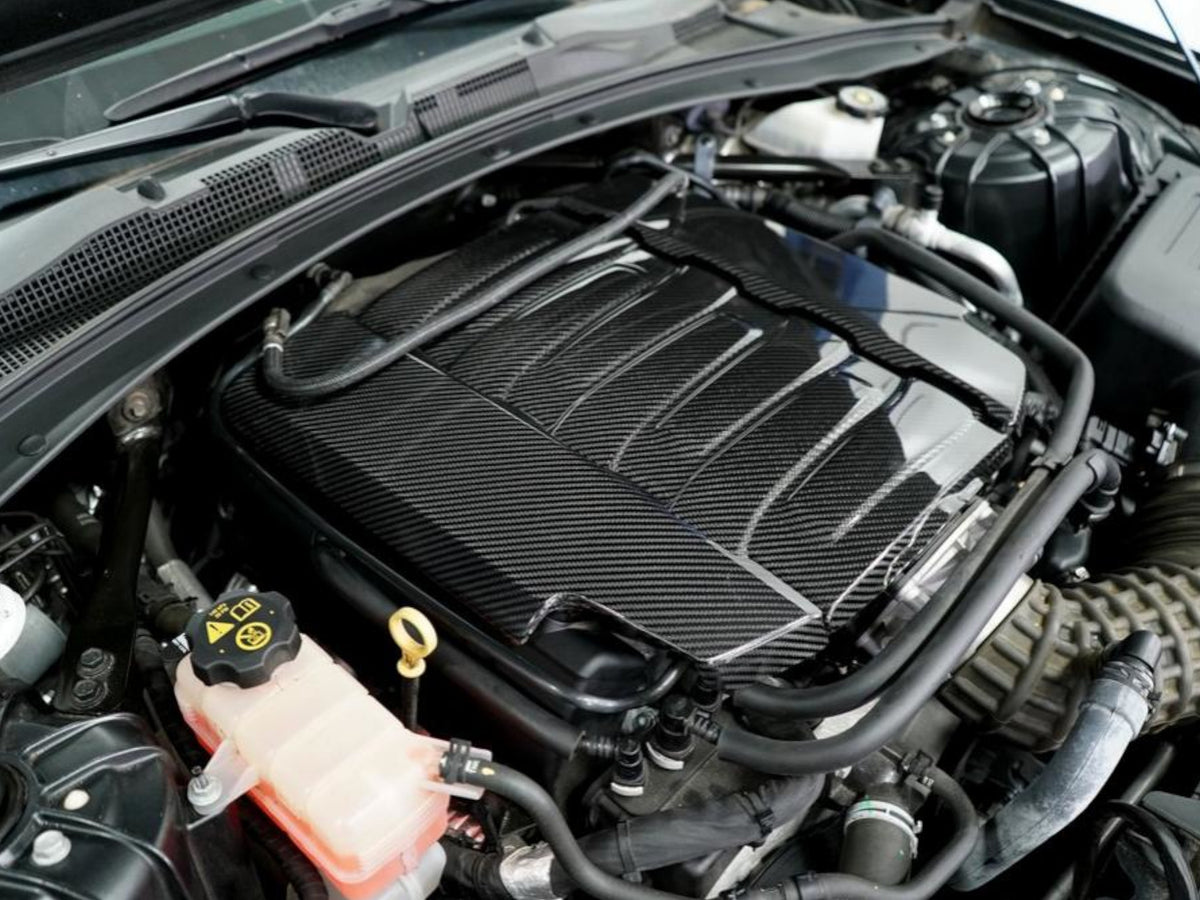 2016-24 Camaro SS - Engine Plenum and Fuel Rail Covers - Carbon Fiber