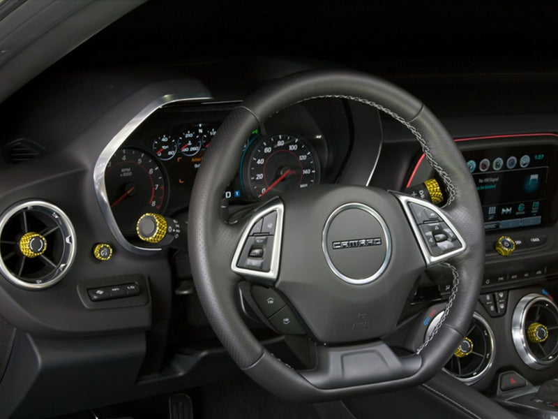 2016-24 Camaro - Interior Knob Kit Carbon Fiber Style