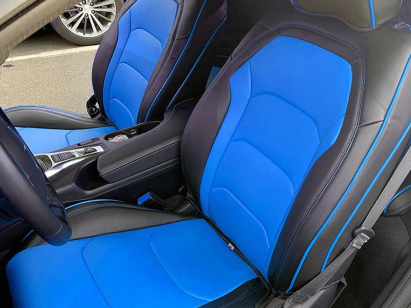 2016-24 Camaro - Seat Covers Front and Rear - Artificial Leather