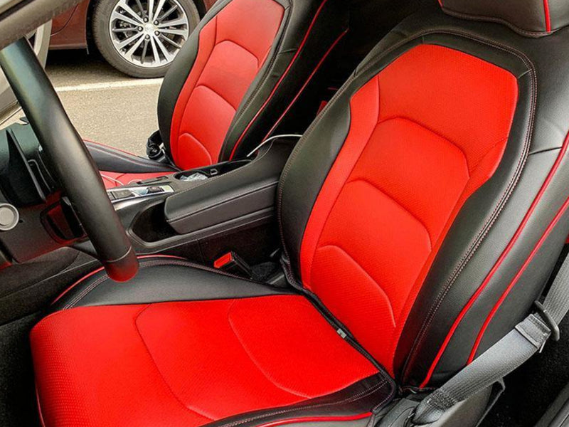 2016-24 Camaro - Seat Covers Front and Rear - Artificial Leather