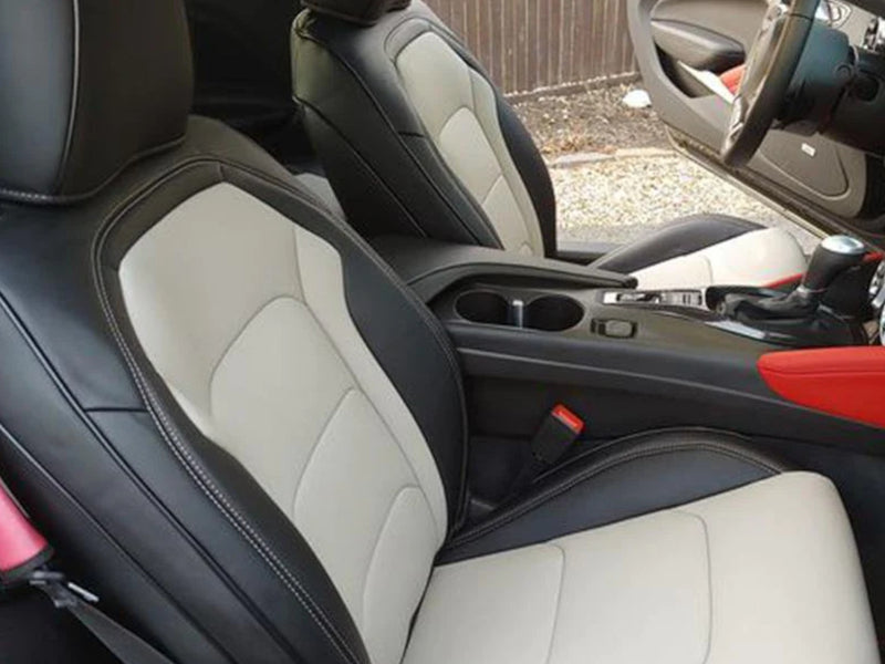 2016-24 Camaro - Seat Covers Front and Rear - Artificial Leather