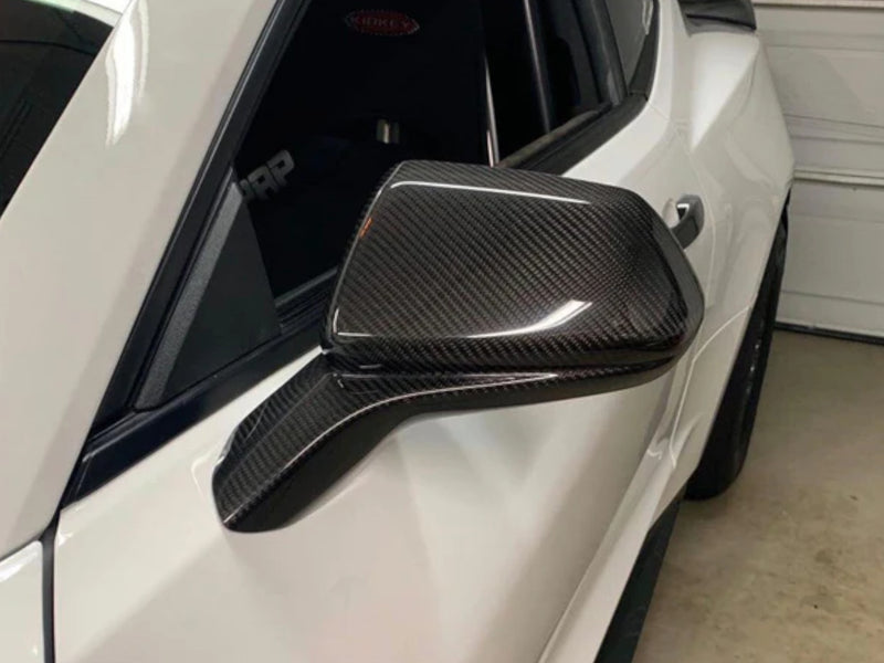 2016-24 Camaro - Side Mirror Covers - Carbon Fiber