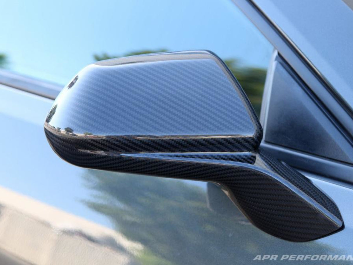 2016-24 Camaro - Side Mirror Cover Replacements - Carbon Fiber
