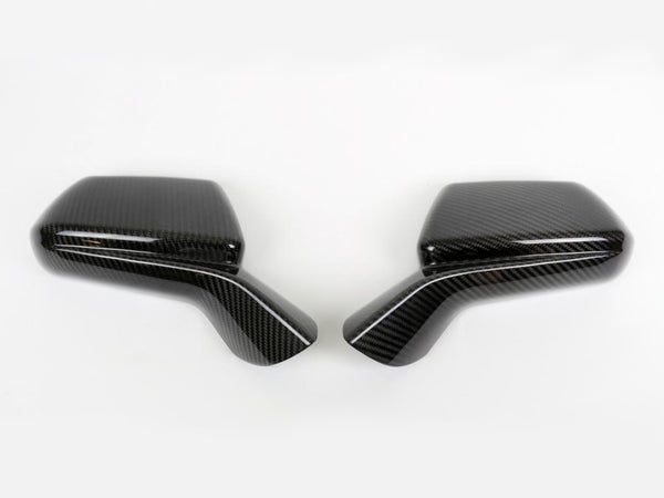 2016-24 Camaro - Side Mirror Cover Replacements - Carbon Fiber