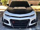 2016-24 Camaro - Front Wind Splitter - Carbon Fiber