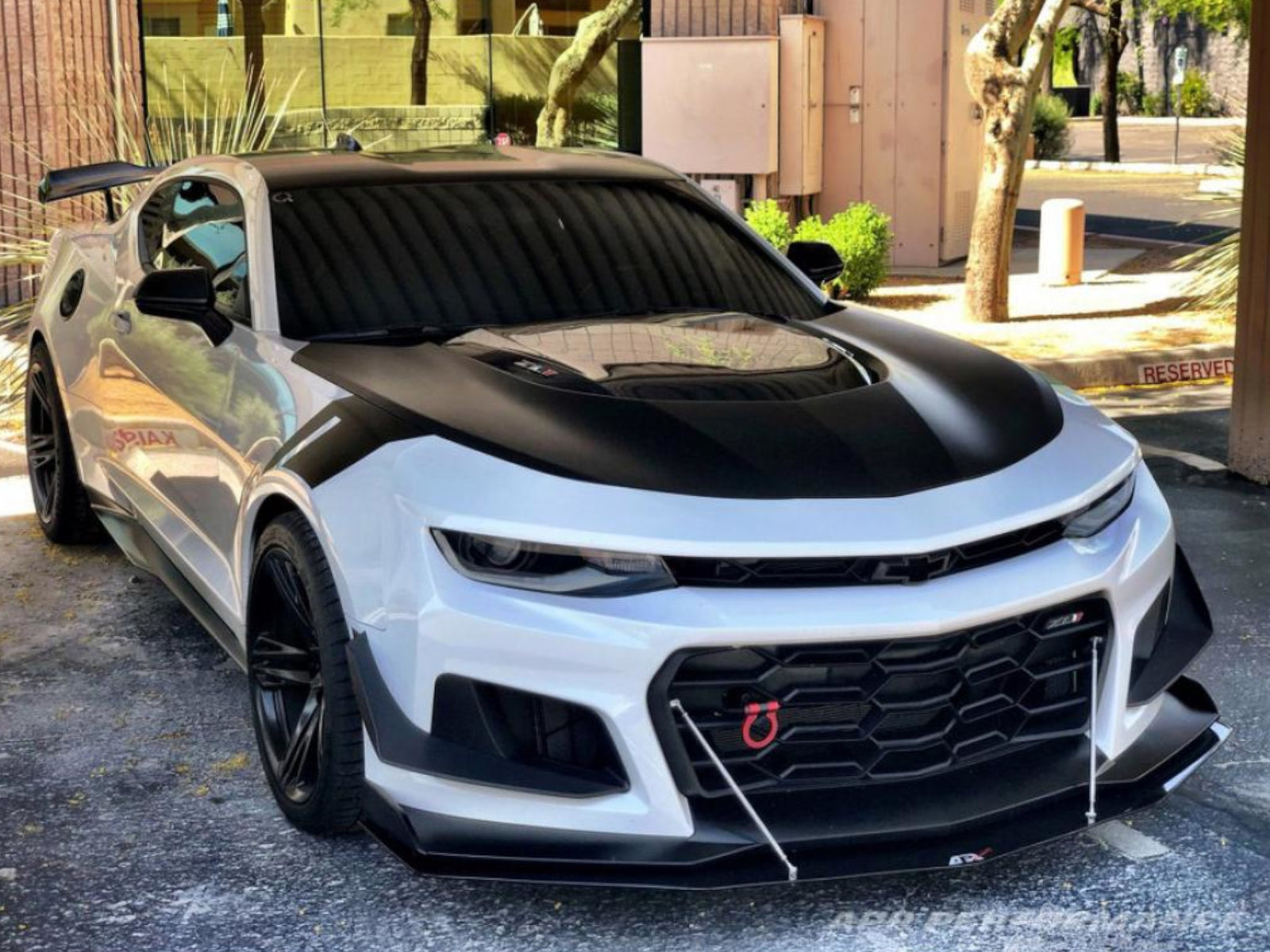Camaro Rear Splitter 2016-24 Camaro - Front Wind Splitter - Carbon Fiber