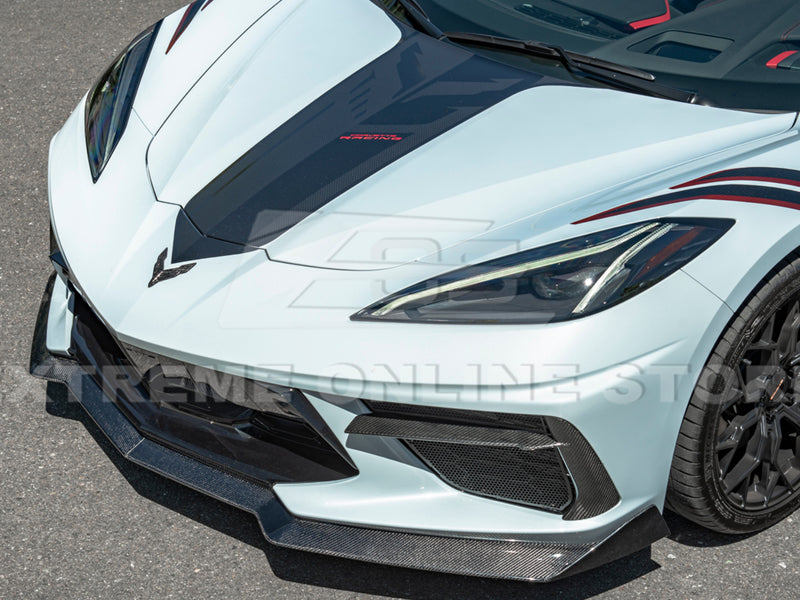 2020-24 Corvette - 5VM Style Front Lip - Carbon Fiber