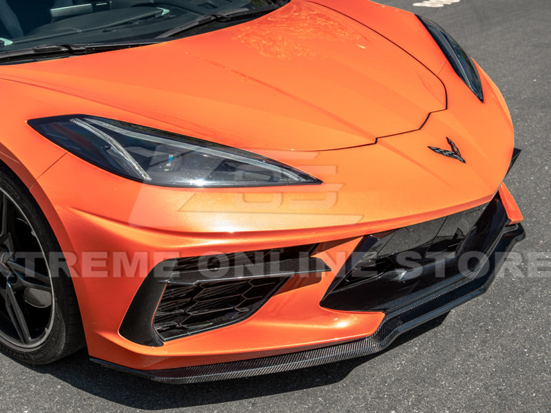 2020-23 Corvette - Z51 Style Front Lip V2 - Carbon Fiber