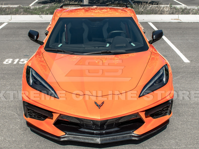 2020-23 Corvette - Z51 Style Front Lip V2 - Carbon Fiber