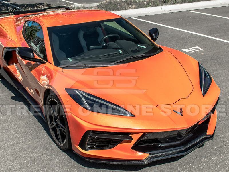 2020-23 Corvette - Z51 Style Front Lip V2 - Carbon Fiber