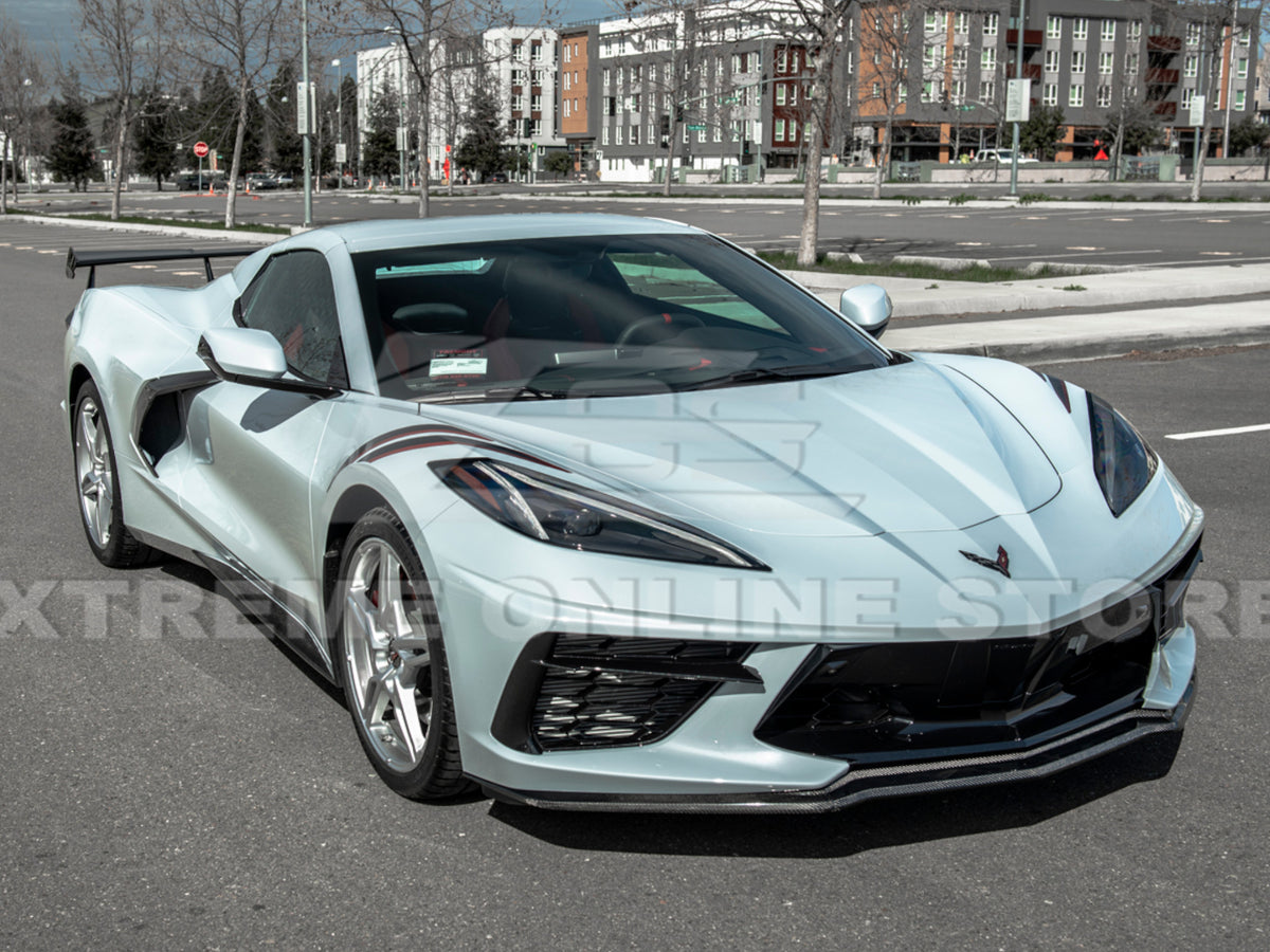 2020-24 Corvette - Z51 Style Front Lip - Carbon Fiber