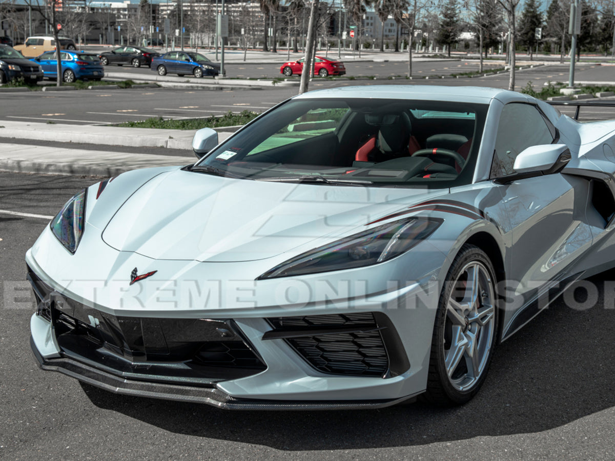 2020-24 Corvette - Z51 Style Front Lip - Carbon Fiber