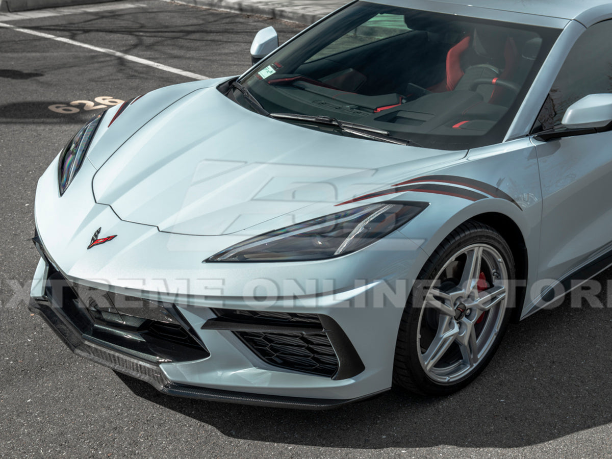 2020-24 Corvette - Z51 Style Front Lip - Carbon Fiber