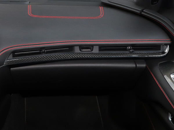 2020-24 Corvette - Dashboard Accent Trim Cover - Carbon Fiber