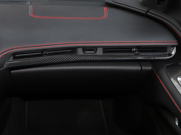 2020-23 Corvette - Dashboard Accent Trim Cover - Carbon Fiber