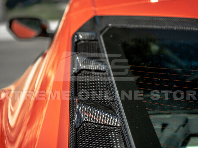 2020-23 Corvette - Rear Hatch Vent Cover - Carbon Fiber