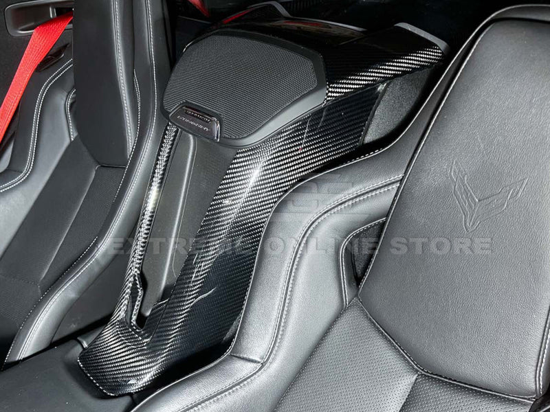 2020-23 Corvette - Center Console Trim Cover - Carbon Fiber