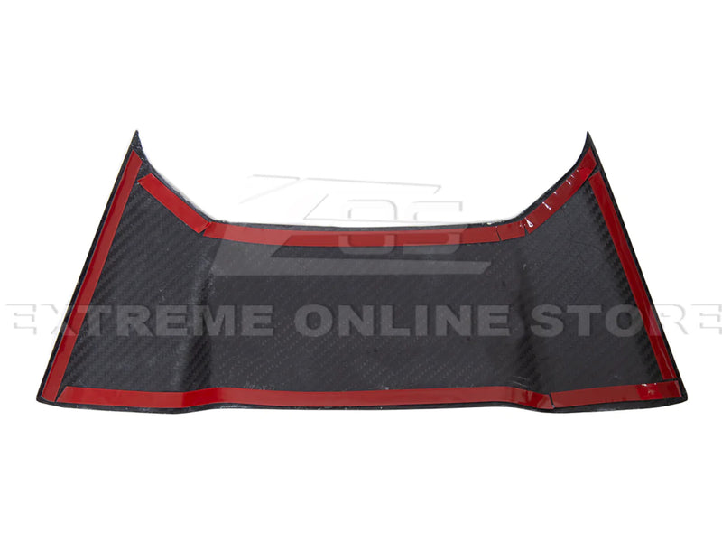 2020-23 Corvette - Center Console Trim Cover - Carbon Fiber