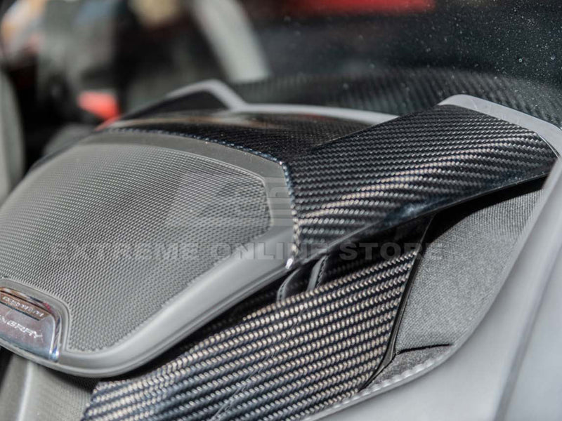 2020-23 Corvette - Center Console Trim Cover - Carbon Fiber