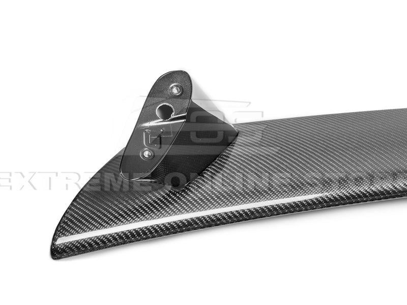 2020-24 Corvette - High Wing Spoiler With Wicker Bill - Carbon Fiber