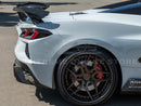 2020-24 Corvette - High Wing Spoiler With Wicker Bill - Carbon Fiber