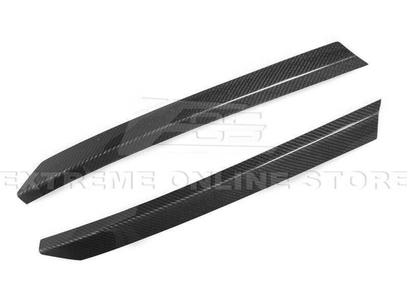 2020-24 Corvette - High Wing Spoiler With Wicker Bill - Carbon Fiber