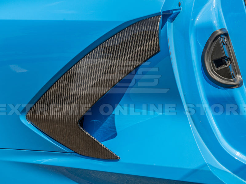 2020-24 Corvette - Side Fender Vent and Door Handle - Carbon Fiber