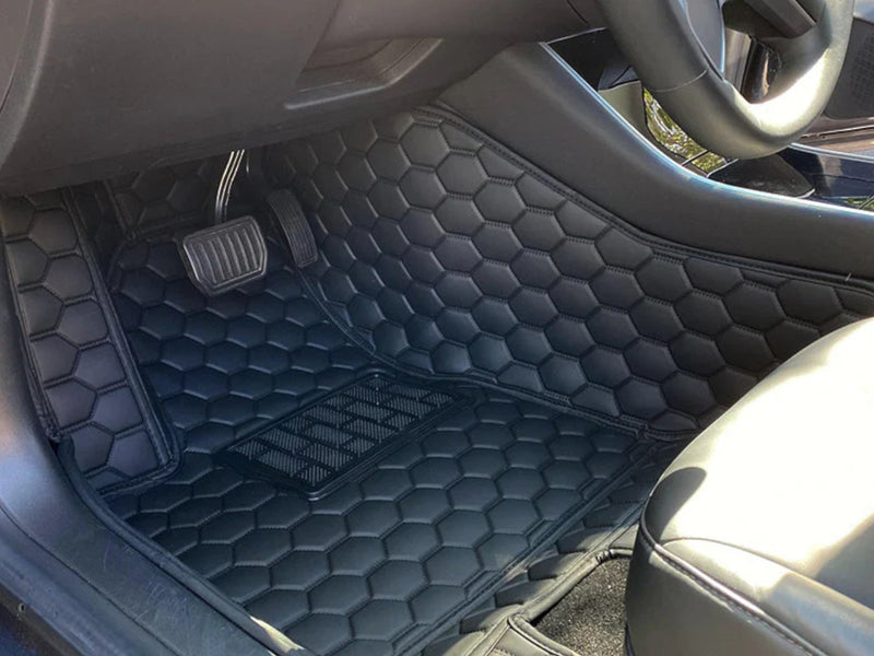 2020-23 Tesla Model Y - Floor Mats - Artificial Leather