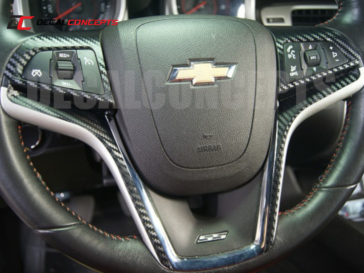 2014-15 Camaro - Steering Wheel Accent Decal Kit