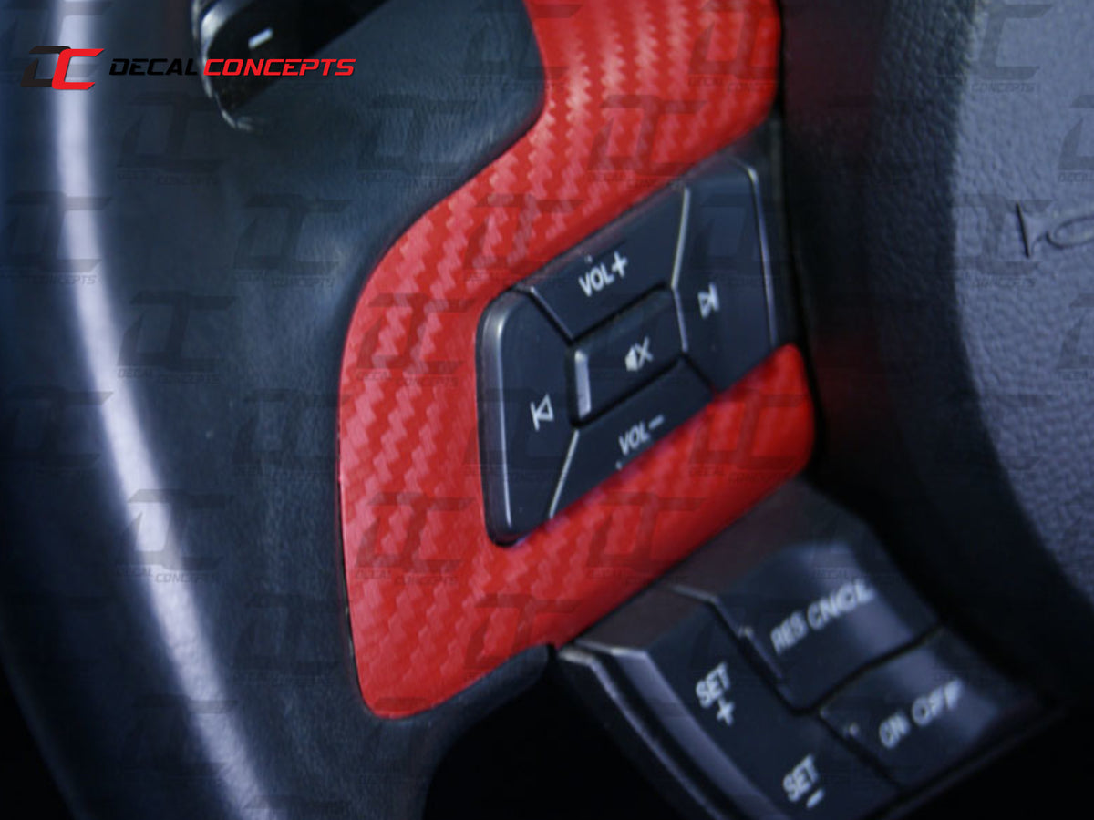 2015-23 Mustang - Steering Wheel Accent Decal Kit