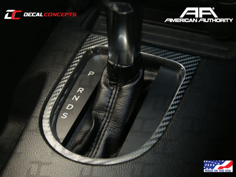 2015-23 Mustang - Gear Shift Panel Bezel Accent Decal Kit