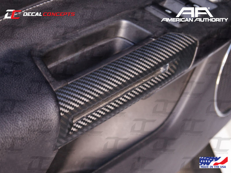 2015-23 Mustang - Interior Lower Door Handle Accent Decal Kit