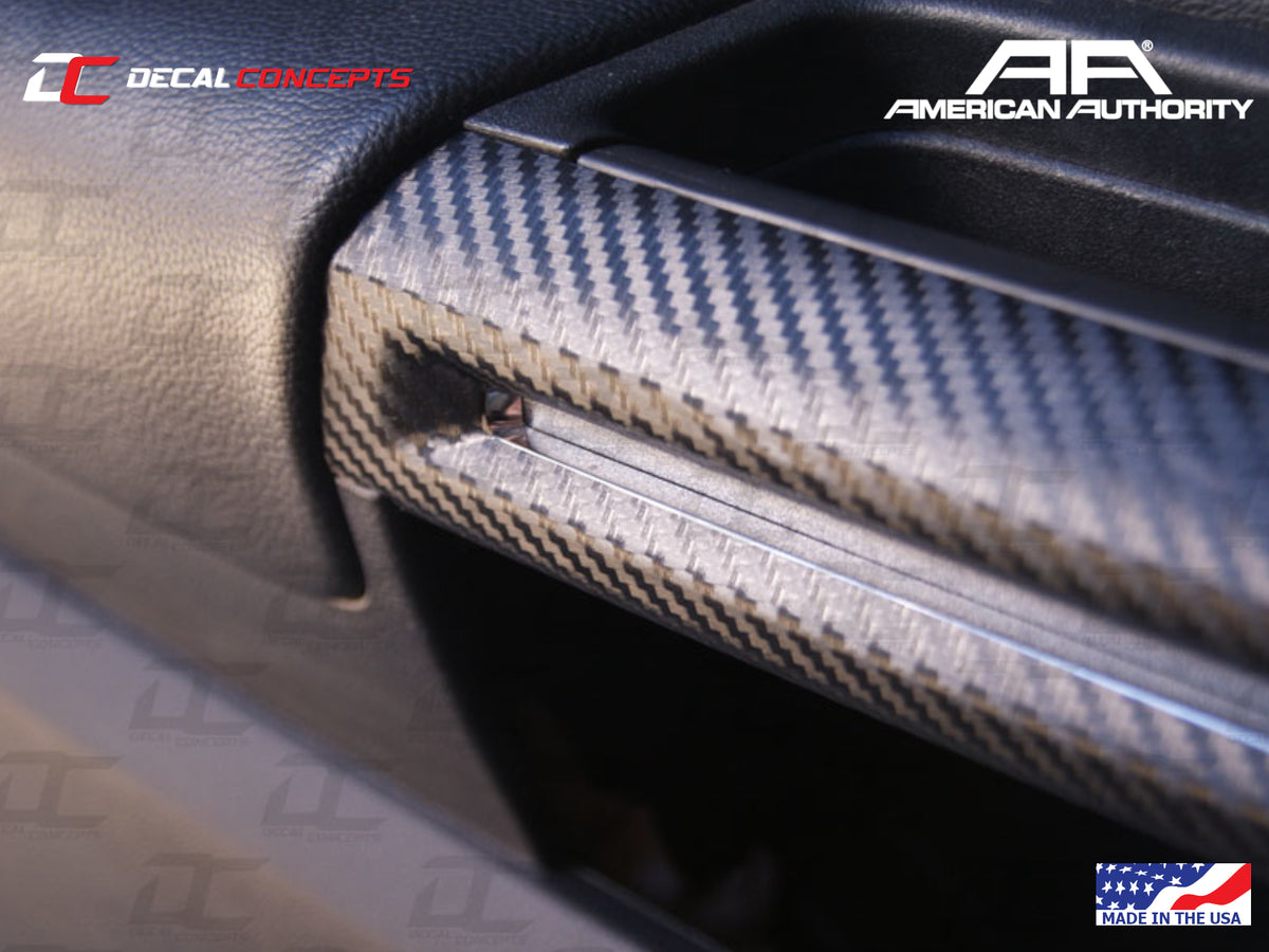 2015-23 Mustang - Interior Lower Door Handle Accent Decal Kit