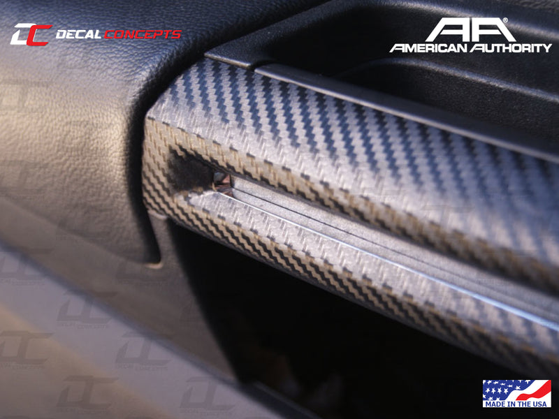 2015-23 Mustang - Interior Lower Door Handle Accent Decal Kit