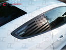 2015-23 Mustang - American Flag 1/4 Window Decal