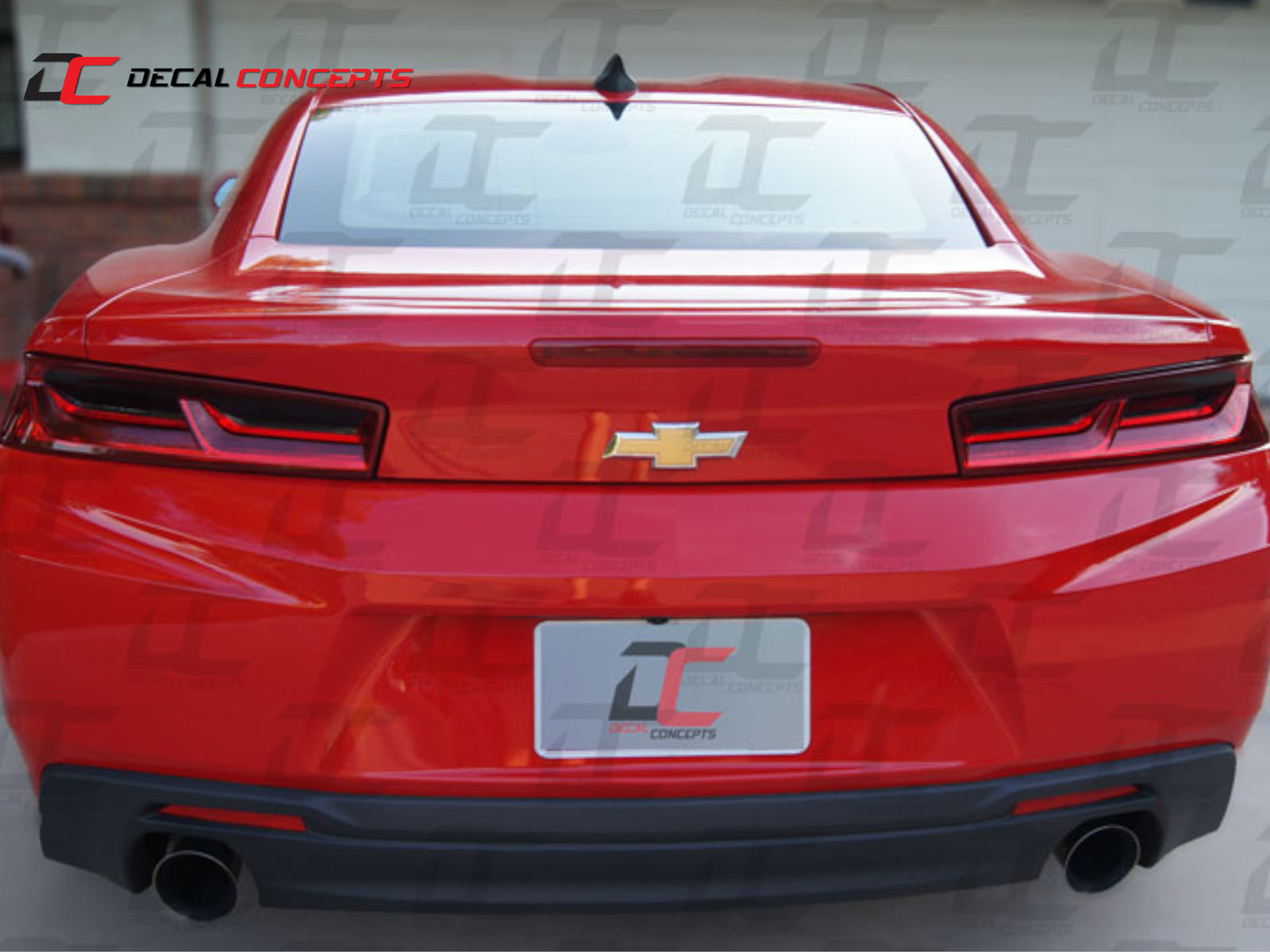 201618 Camaro Smoked Tail Light Tint Kit