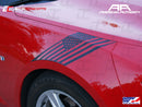 2016-24 Camaro - American Flag Front Fender Hash Stripe Decal Kit