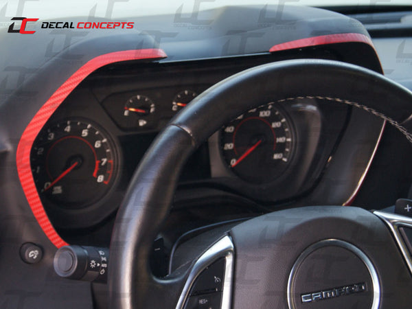 2016-24 Camaro - Gauge Bezel Accent Decal Kit