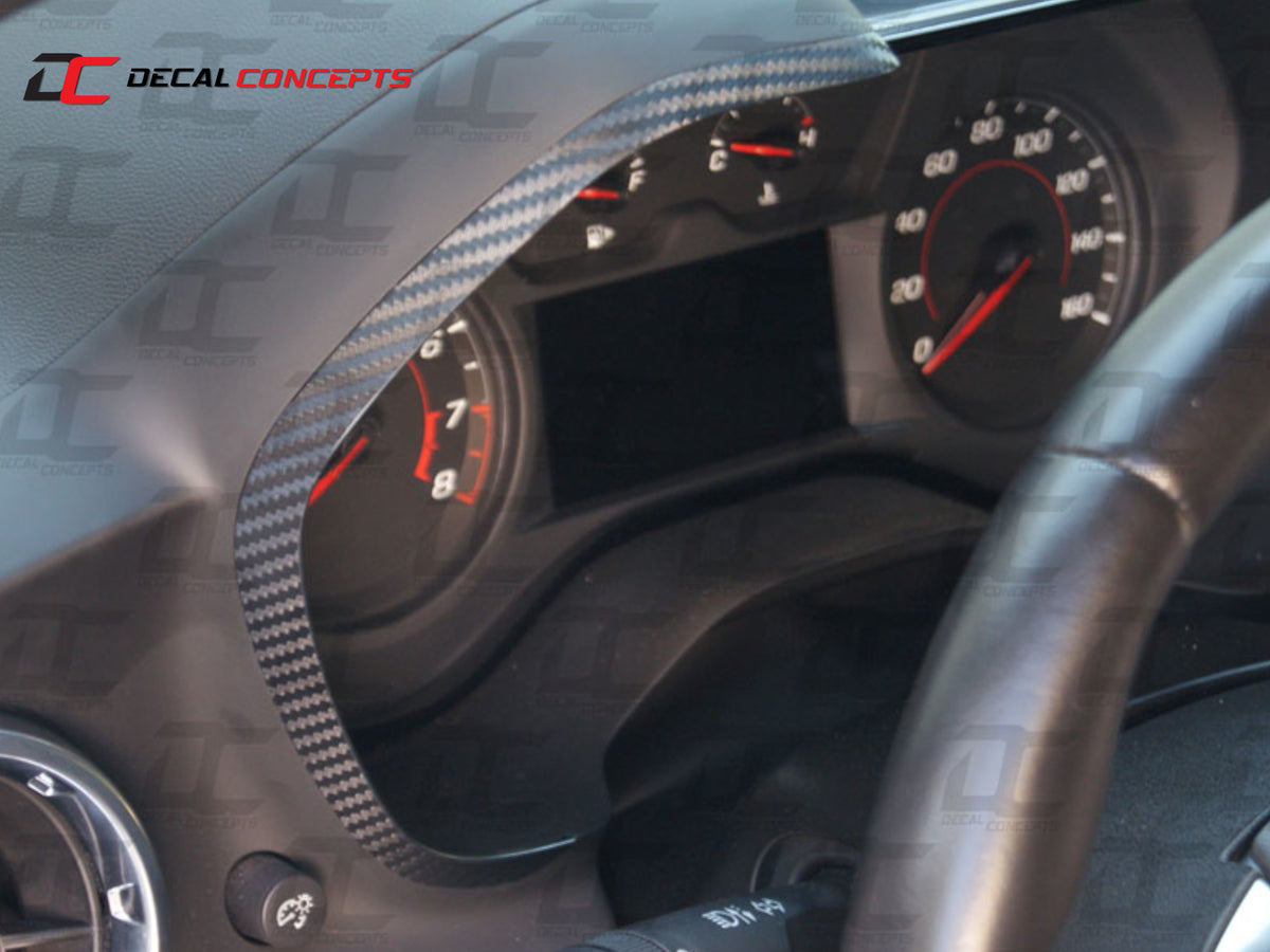 2016-24 Camaro - Gauge Bezel Accent Decal Kit
