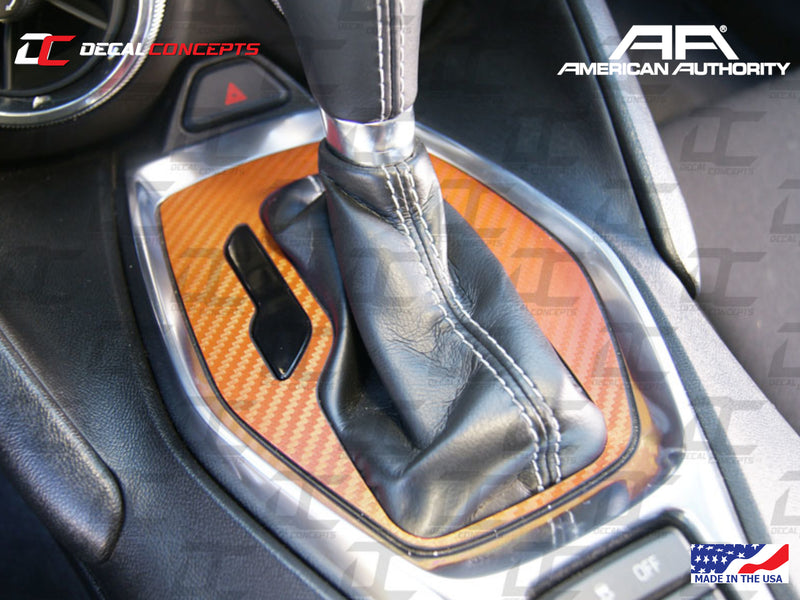 2016-24 Camaro - Gear Shift Panel Accent Decal Kit