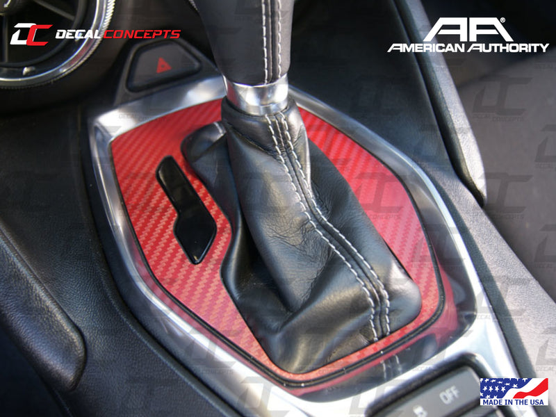 2016-23 Camaro - Gear Shift Panel Accent Decal Kit