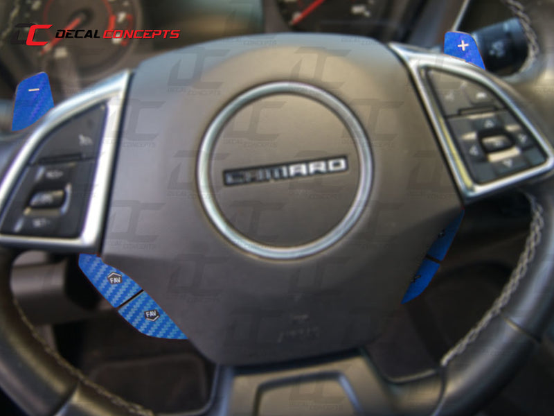 2016-23 Camaro - Paddle Shifter and Button Accent Decal Kit