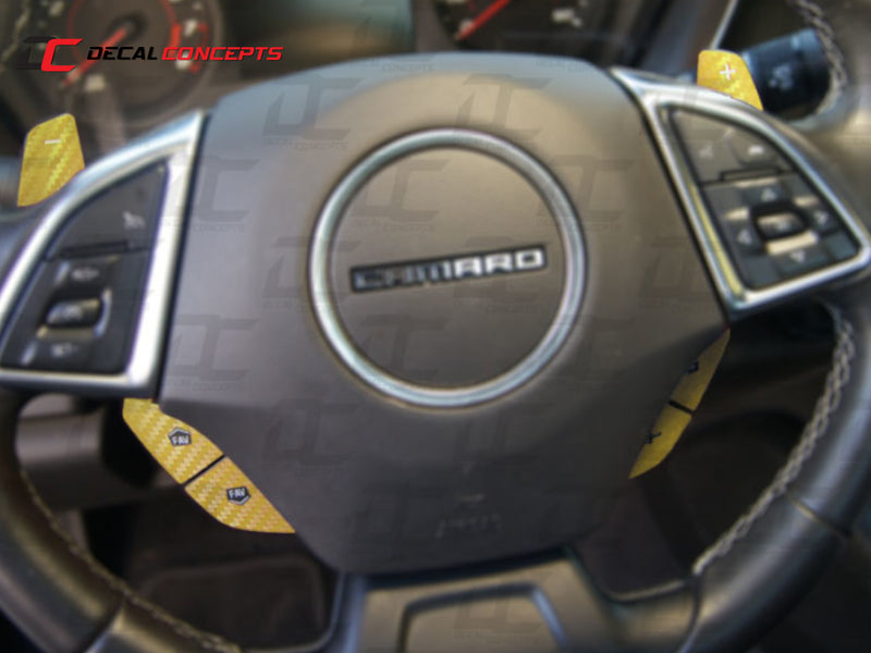 2016-23 Camaro - Paddle Shifter and Button Accent Decal Kit