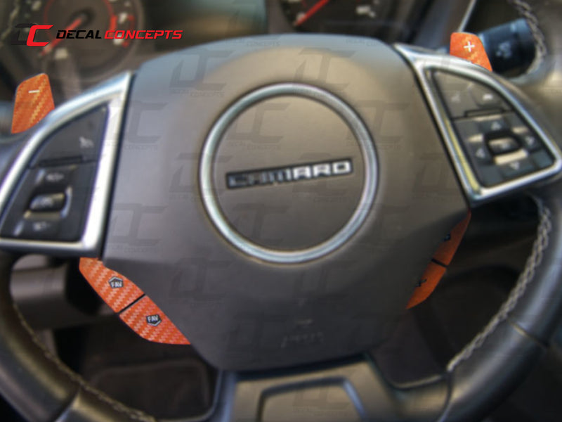2016-23 Camaro - Paddle Shifter and Button Accent Decal Kit