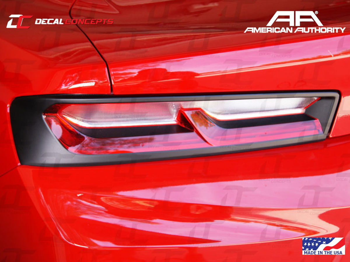 2016-18 Camaro - Tail Light Blackout Tint Kit