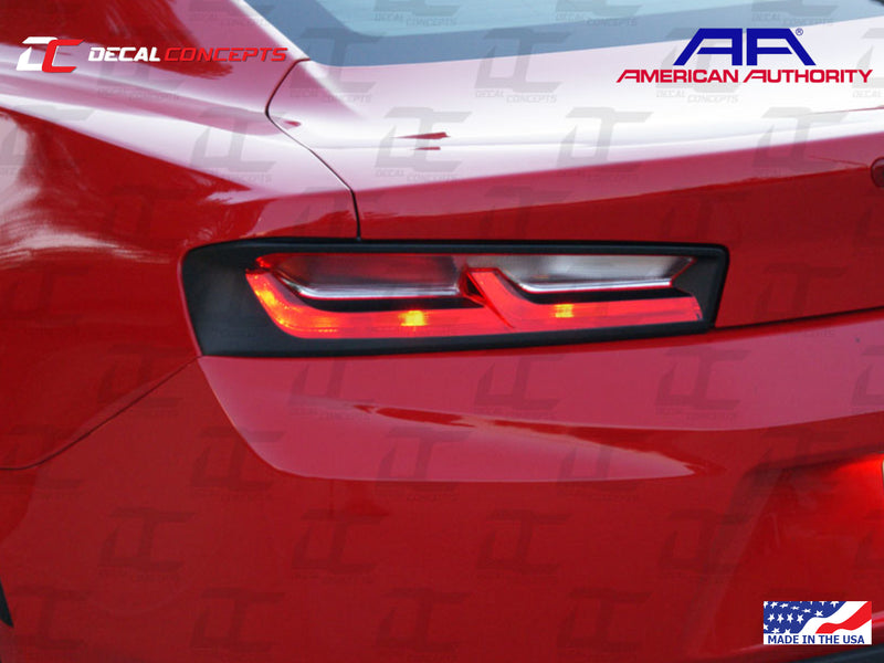 2016-18 Camaro - Tail Light Blackout Tint Kit